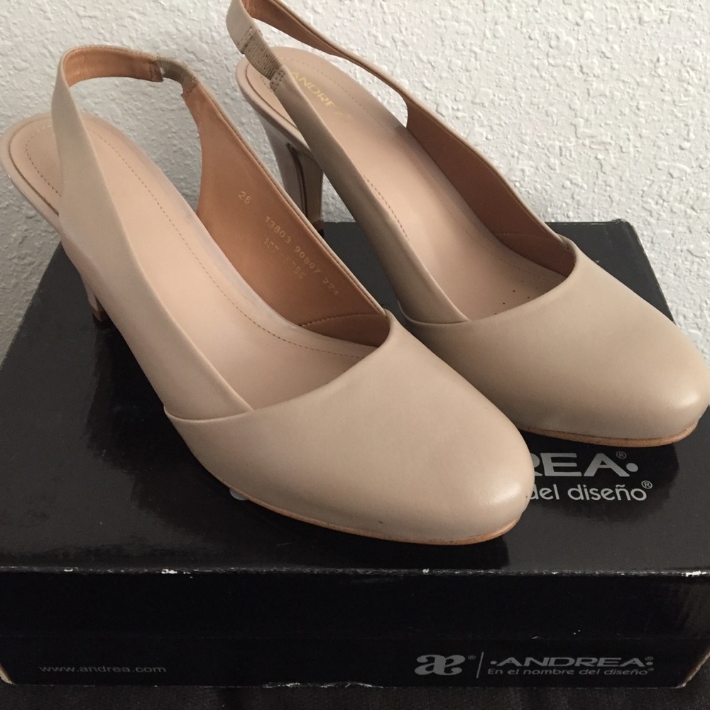 Andrea - Sling back heels